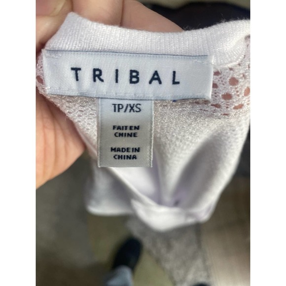 Tribal Long Sleeved Mesh Top NWT! - Picture 11 of 11